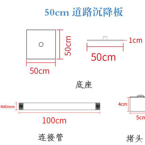 塔城沉降板规格型号如何选择？